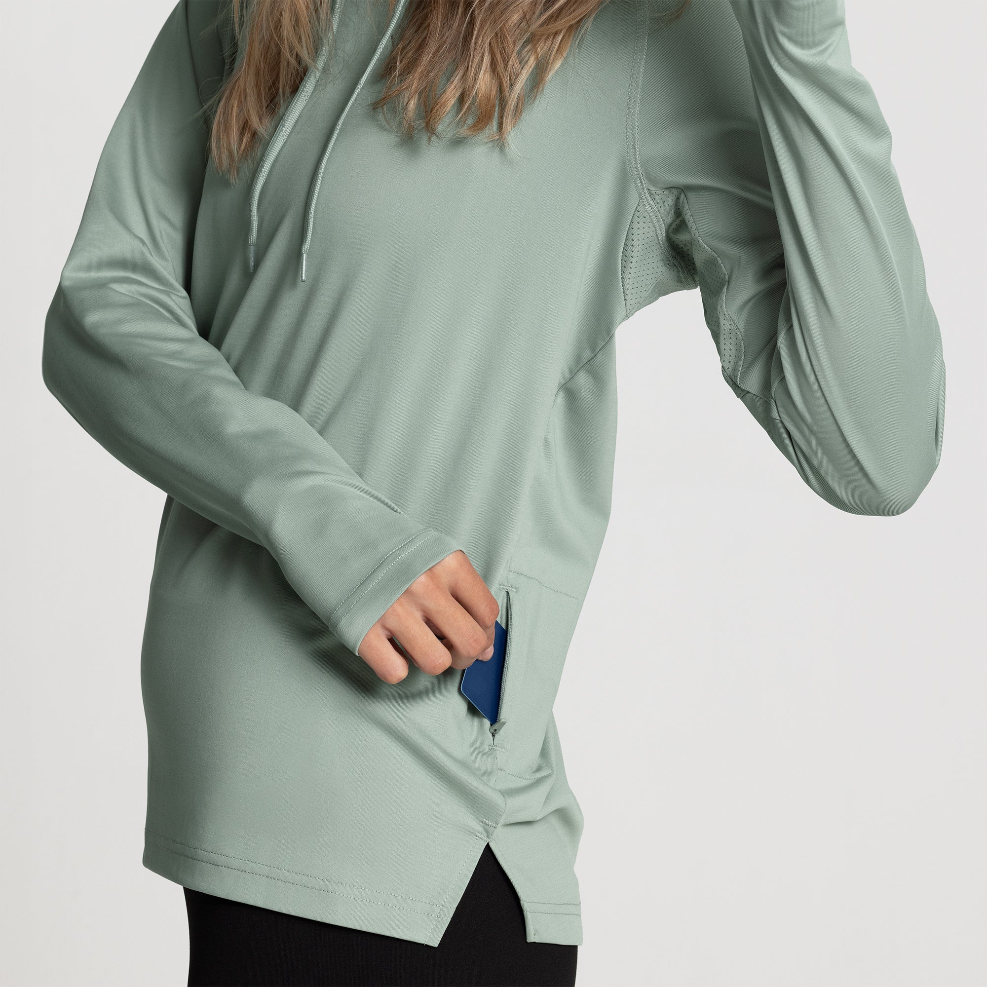 Women's UPF 50+ Hooded Sun Shirt