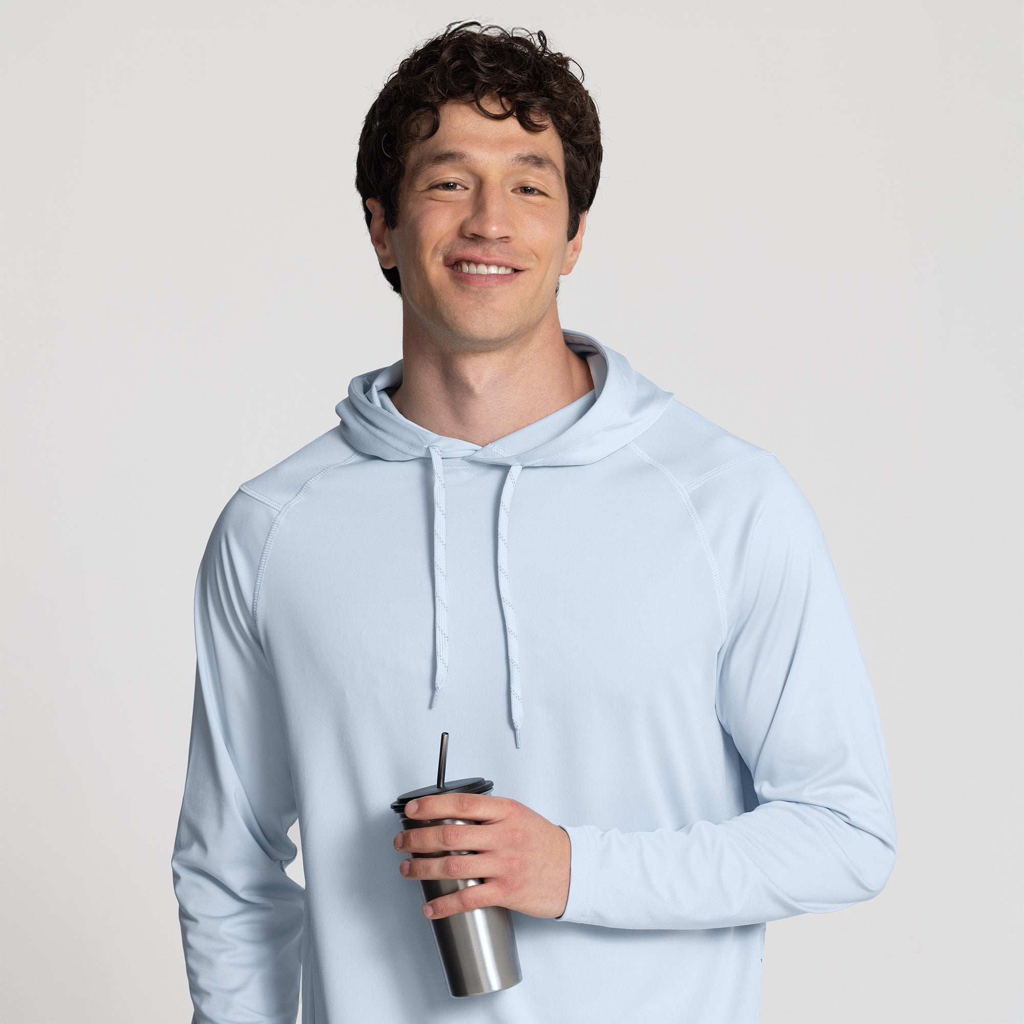 Men's UPF 50+ Hooded Sun Shirt